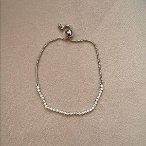 Pandora Silver Sparkling Slider Bracelet